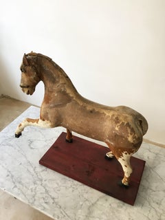 Artistic Decorative Horse Model Object, France 1920s