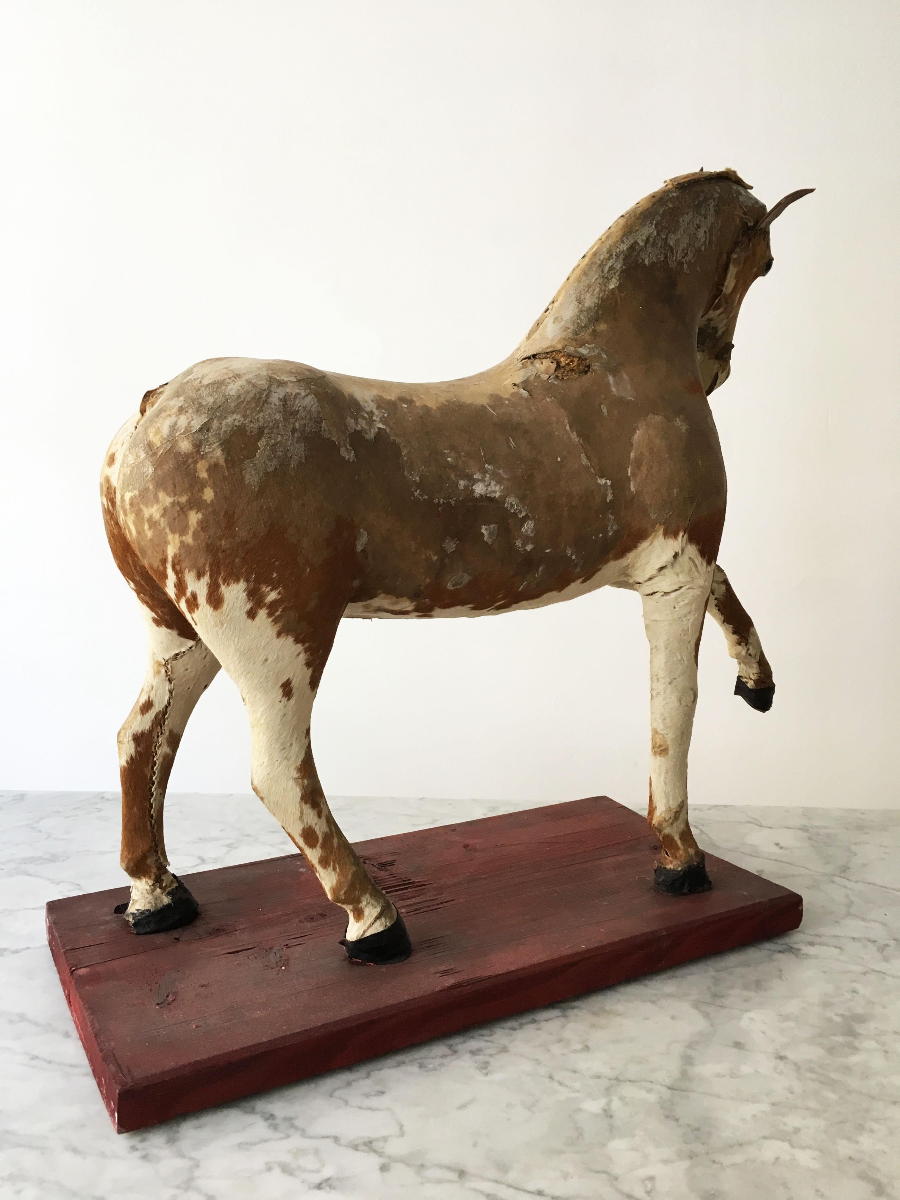 Artistic Decorative Horse Model Object, France 1920s For Sale 1