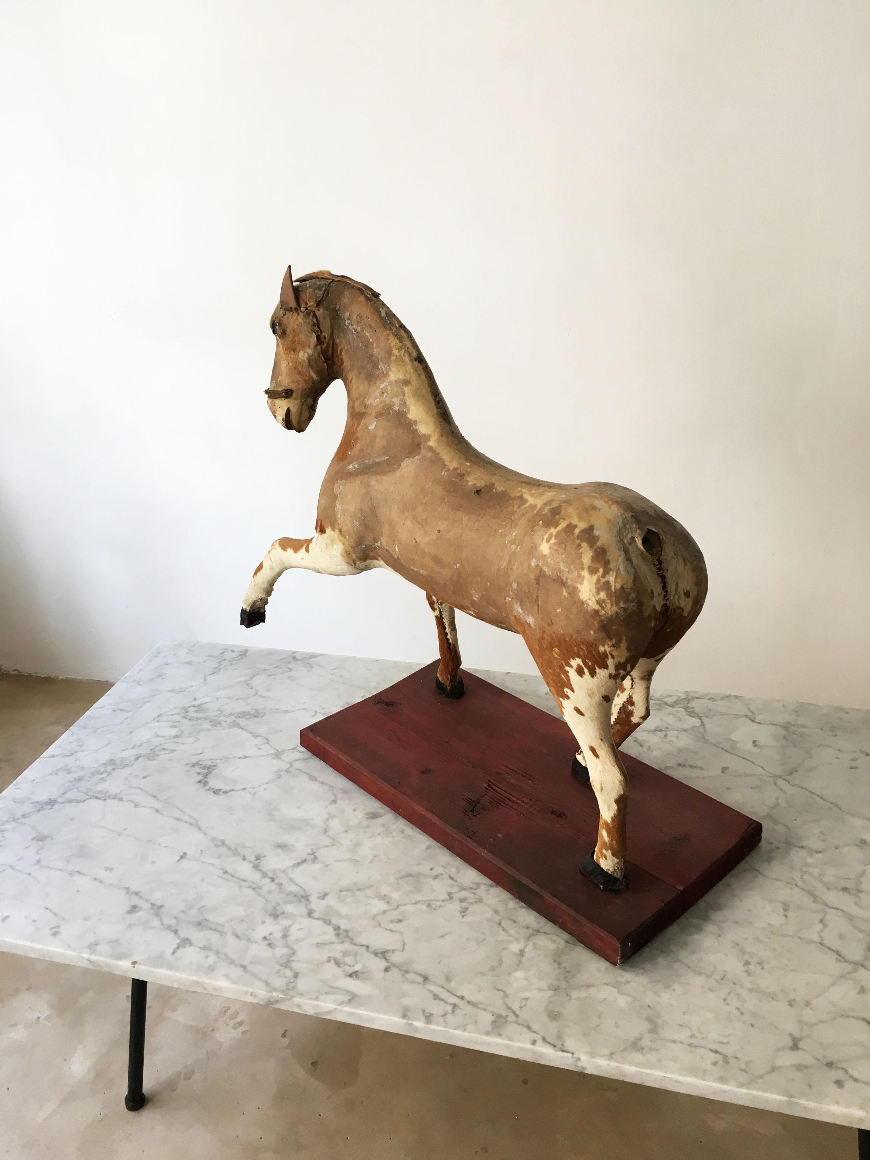 Artistic Decorative Horse Model Object, France 1920s For Sale 2
