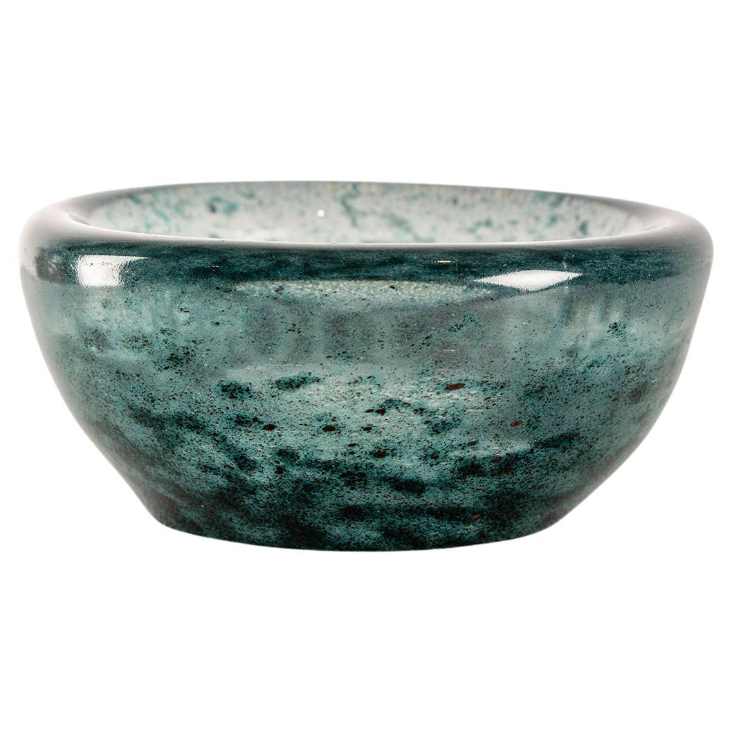Artistic Enameled Glass Bowl from Daum, 1950s