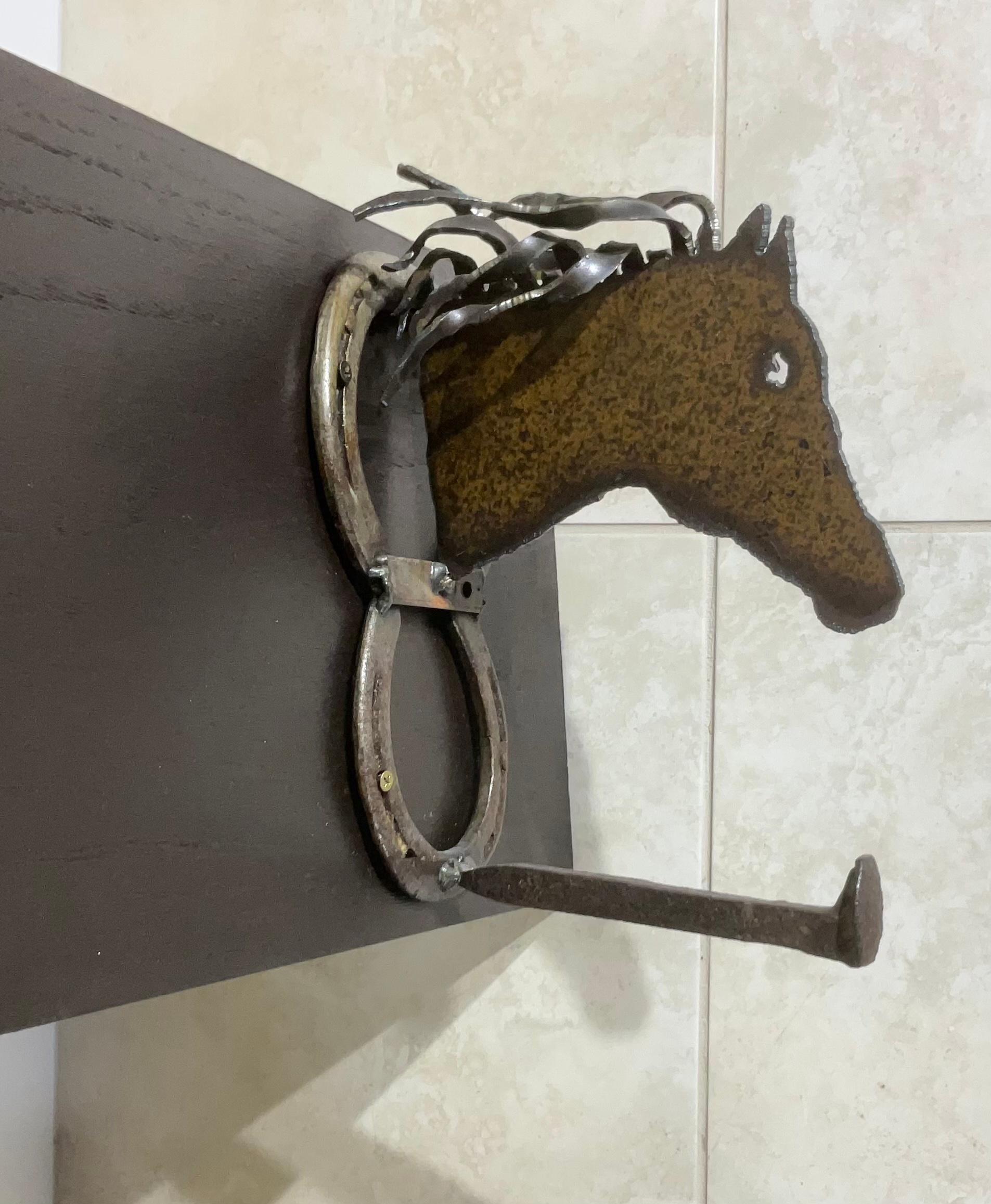 Artistic Equestrian Horseshoe Regal oder Wandhalterung (Amerikanische Klassik) im Angebot