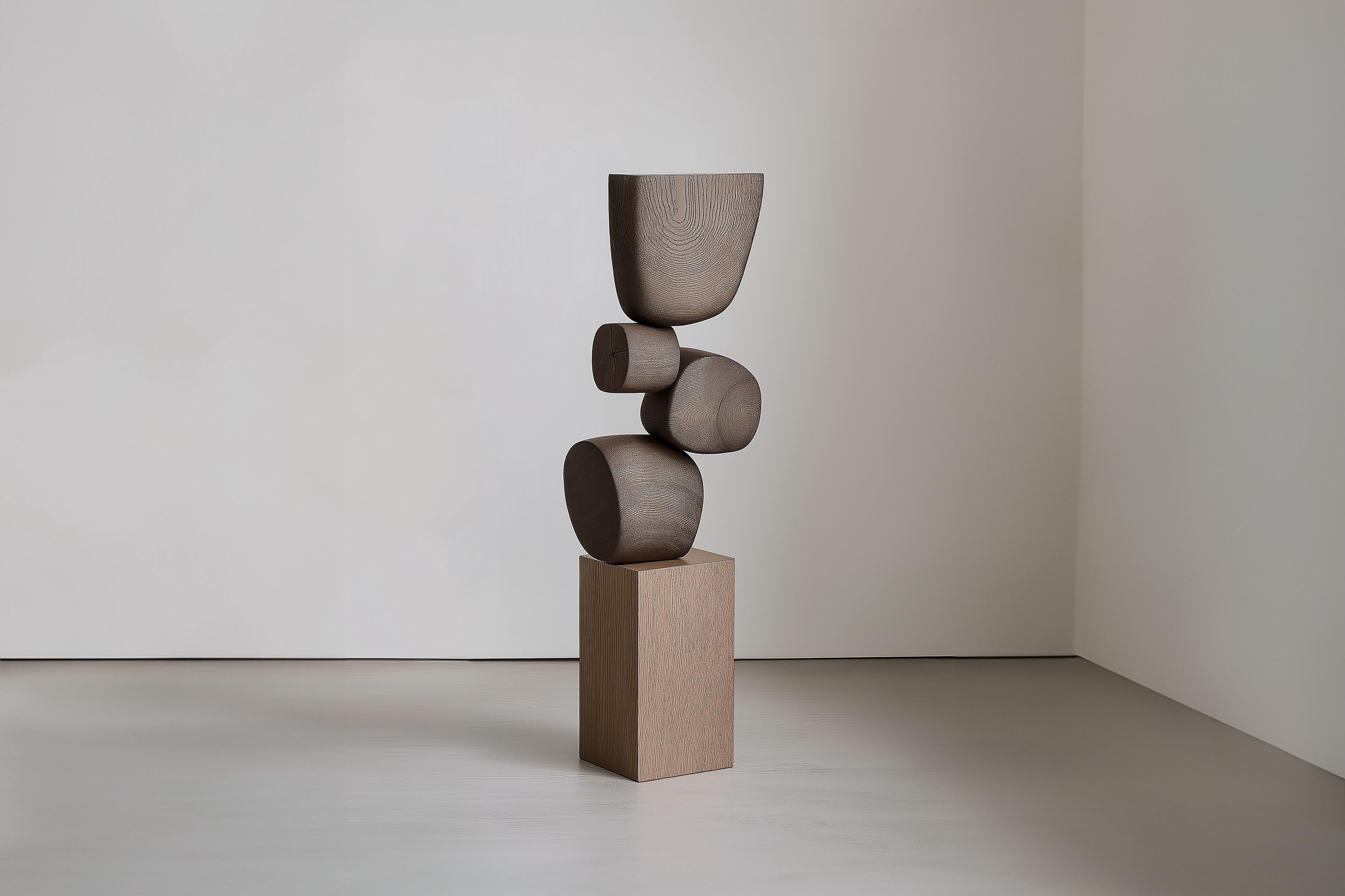 Artistics Lull No33 - Scultura in legno di NONO per A Space Contemporary

---
L'equilibrio e la tensione sono al centro di queste sculture. L'interazione tra le forme lisce e arrotondate e le basi solide e angolari crea un delicato equilibrio che
