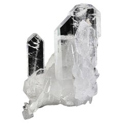 Formation artistique de Tabular Faden Clear Quartz Crystals Spacemen from Pakistan