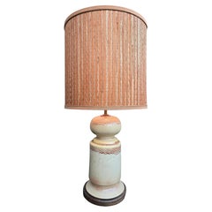 Artistic French Ceramic Table Lamp – Mid-Century Elegance with Soul