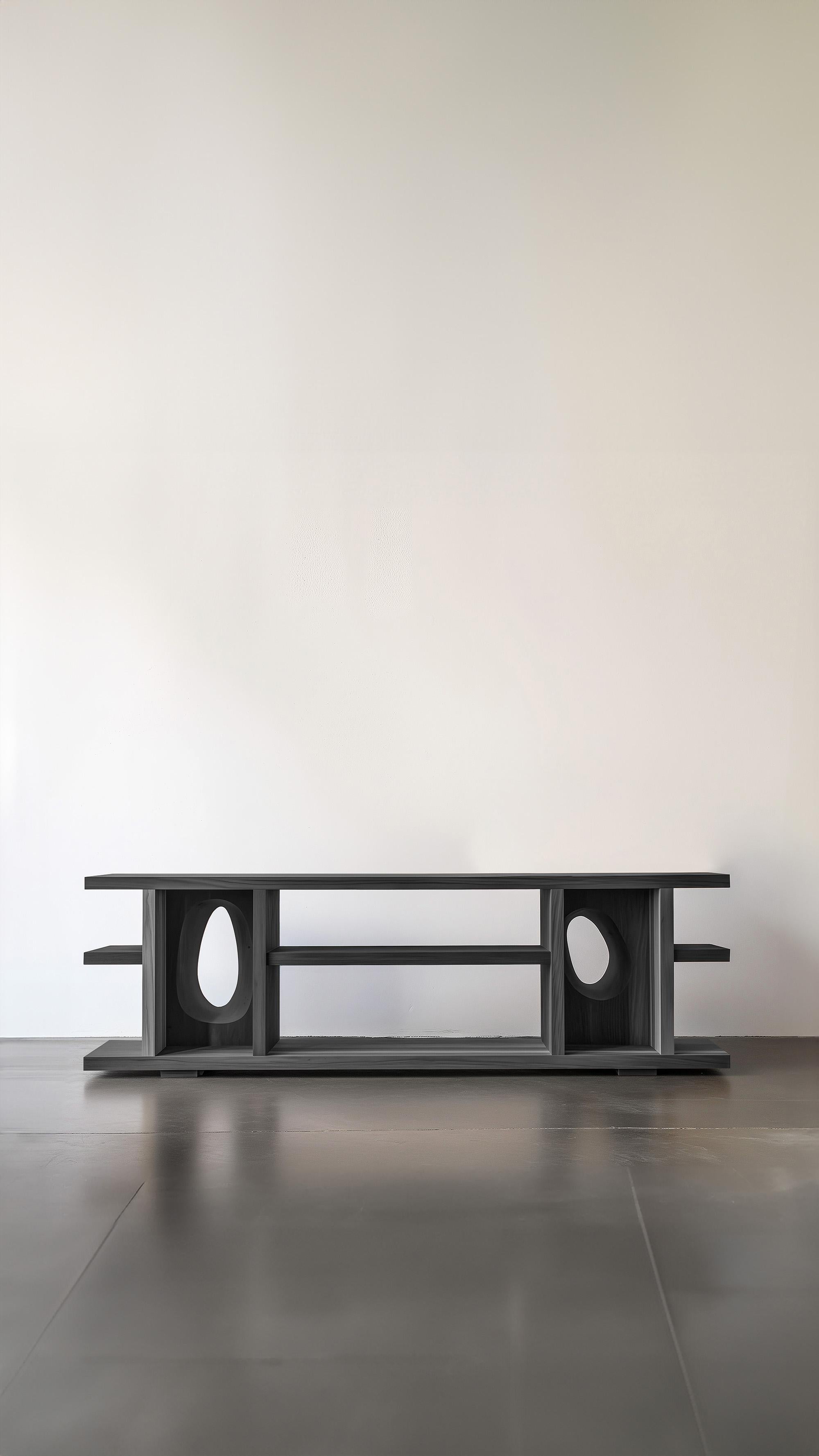 Contemporary Artistic Furniture Console 7, Simple Beauty, Sereno Collection by NONO For Sale