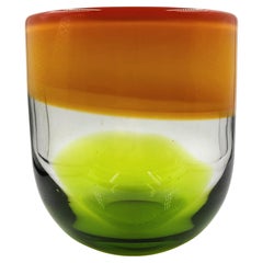 Bol en verre artistique du designer Alberto Churba