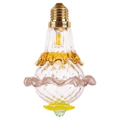 Lustre en verre artistique Murano Ampoule Marcantonio X Multiforme n°02