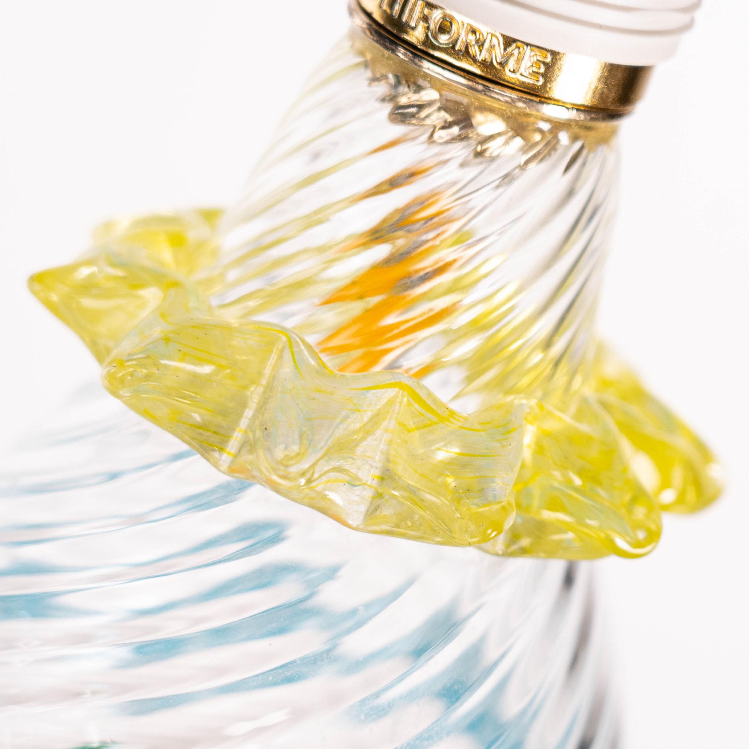 Art Glass Artistic glass lightbulb chandelier Murano Bulb Marcantonio X Multiforme #03 For Sale