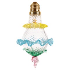 Lustre en verre artistique Murano Ampoule Marcantonio X Multiforme n° 03