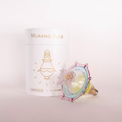 Lampadario artistico in vetro Murano Lampadina Marcantonio X Multiforme #05