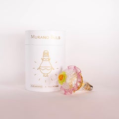 Lustre en verre artistique Murano Ampoule Marcantonio X Multiforme n°08