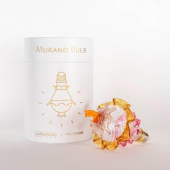 Artistic glass lightbulb chandelier Murano Bulb Marcantonio X Multiforme #09