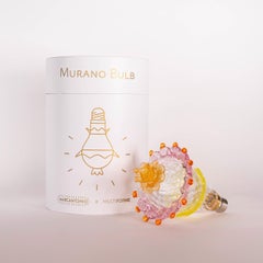 Lampadario artistico in vetro Murano Lampadina Marcantonio X Multiforme #10