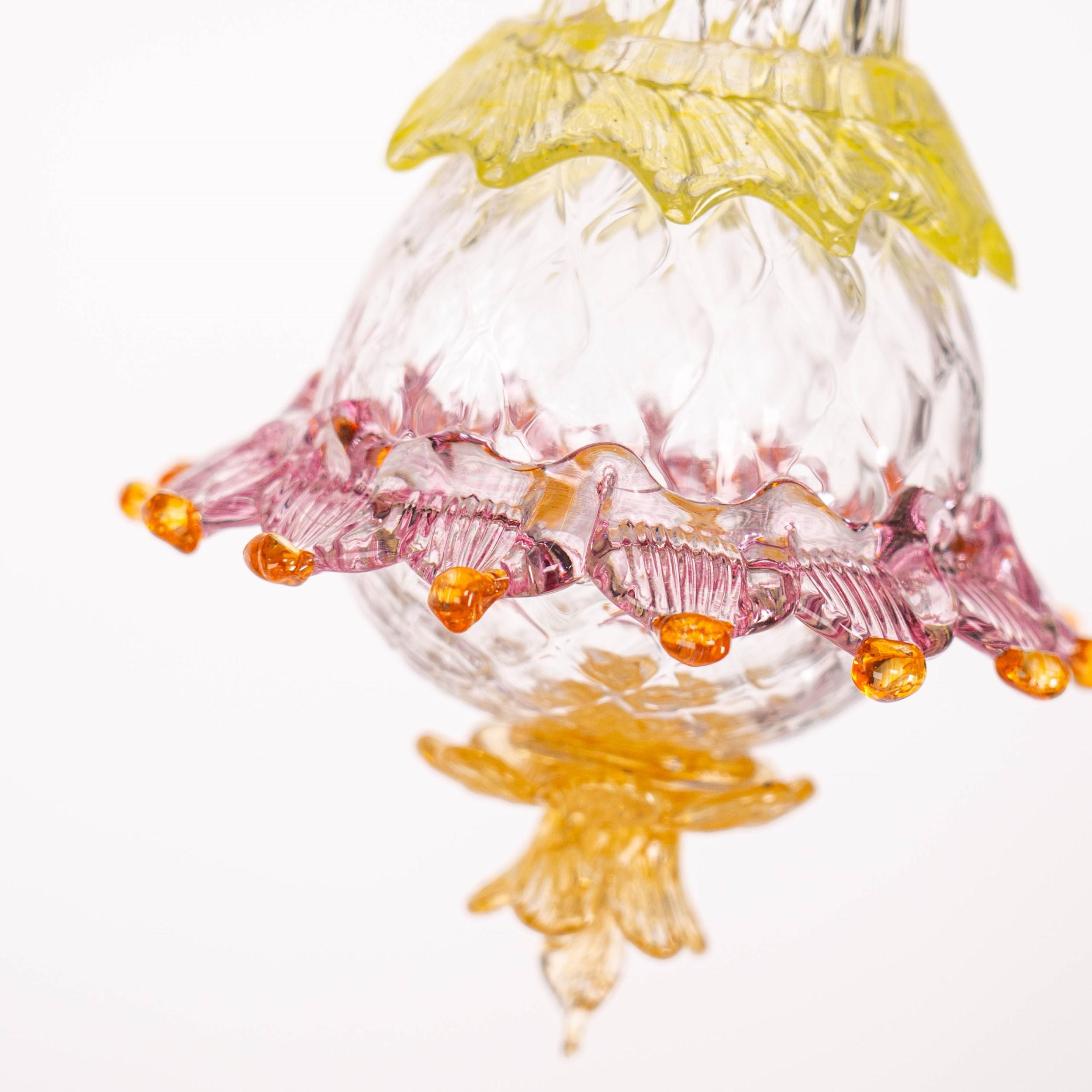 Modern Artistic glass lightbulb chandelier Murano Bulb Marcantonio X Multiforme #10 For Sale