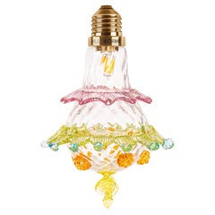 Artistic glass lightbulb chandelier Murano Bulb Marcantonio X Multiforme #12