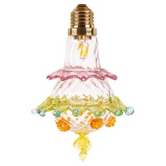 Artistic glass lightbulb chandelier Murano Bulb Marcantonio X Multiforme #12