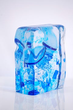 Acquario artistico fatto a mano in vetro di Murano di Roberto Beltrami