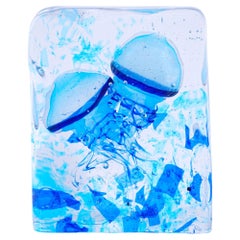 Acuario artístico de cristal de Murano hecho a mano por Roberto Beltrami