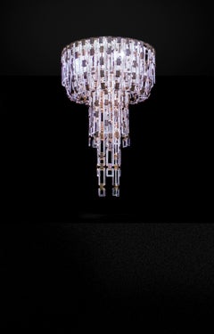 Artistic Handmade Chandelier, Belle Epoque by A. Lohman and La Murrina
