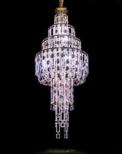 Artistic Handmade Chandelier, Belle Epoque by A. Lohman and La Murrina