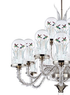 Artistic Handmade Chandelier Jardin De Verre, by A. La Spada and La Murrina