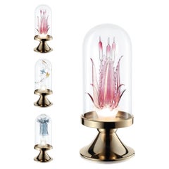 Artistic Handmade Table Lamp Jardin De Verre, by A. La Spada and La Murrina