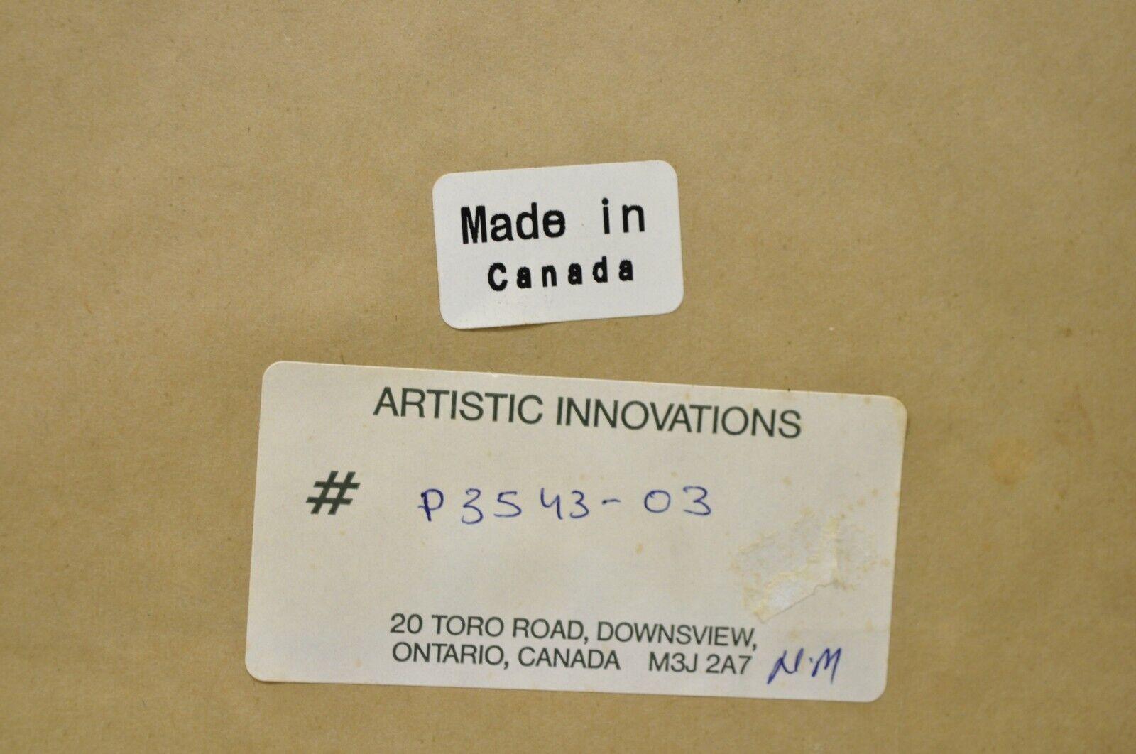 Ensemble d'assiettes et de tasses encadrées Art Print Canada, 3 pièces, innovations artistiques en vente 3