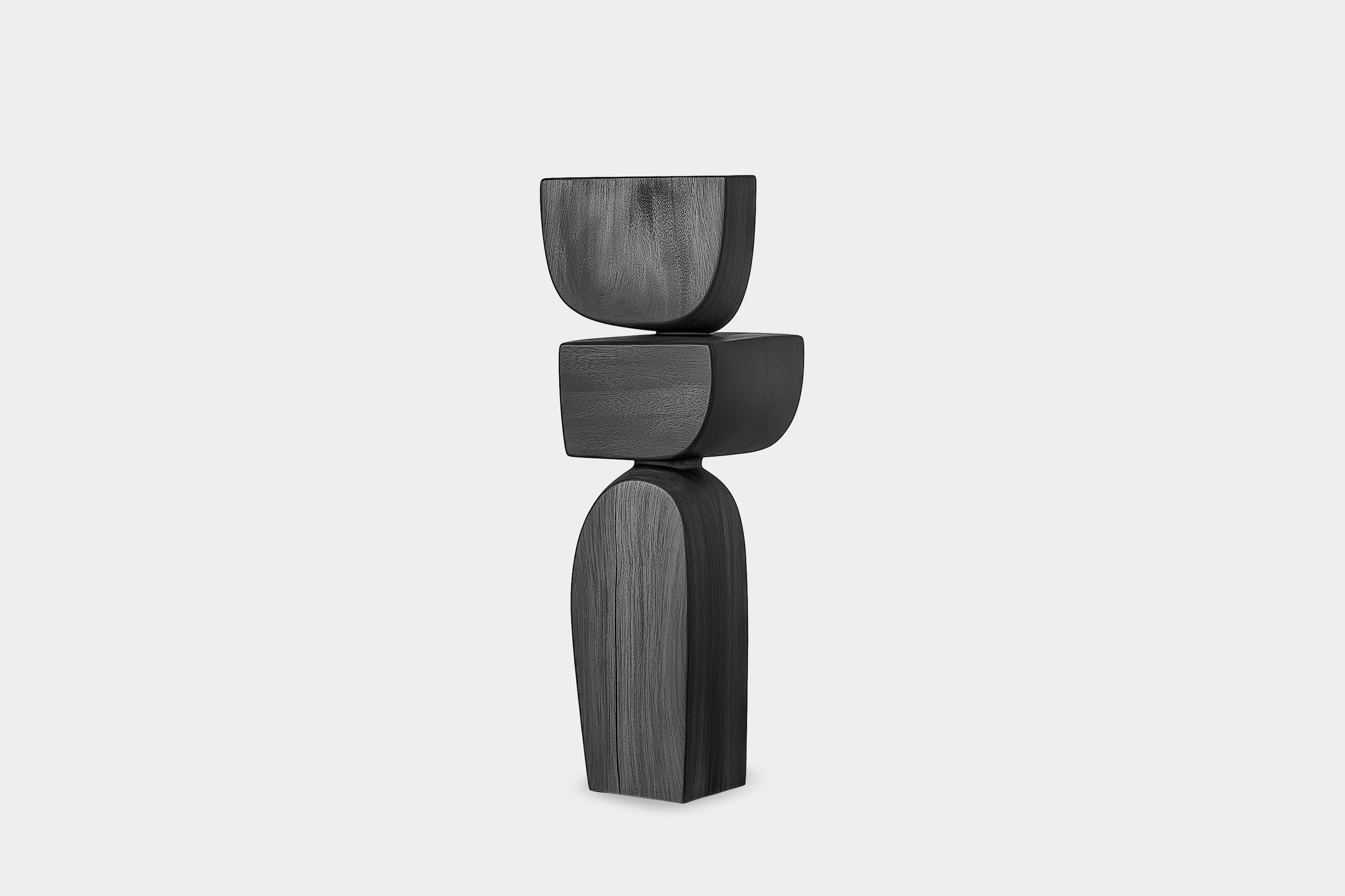 Mid-Century moderno Installazione Artistica Lull No21 - Scultura in legno di NONO per lo Space Contemporaneo in vendita