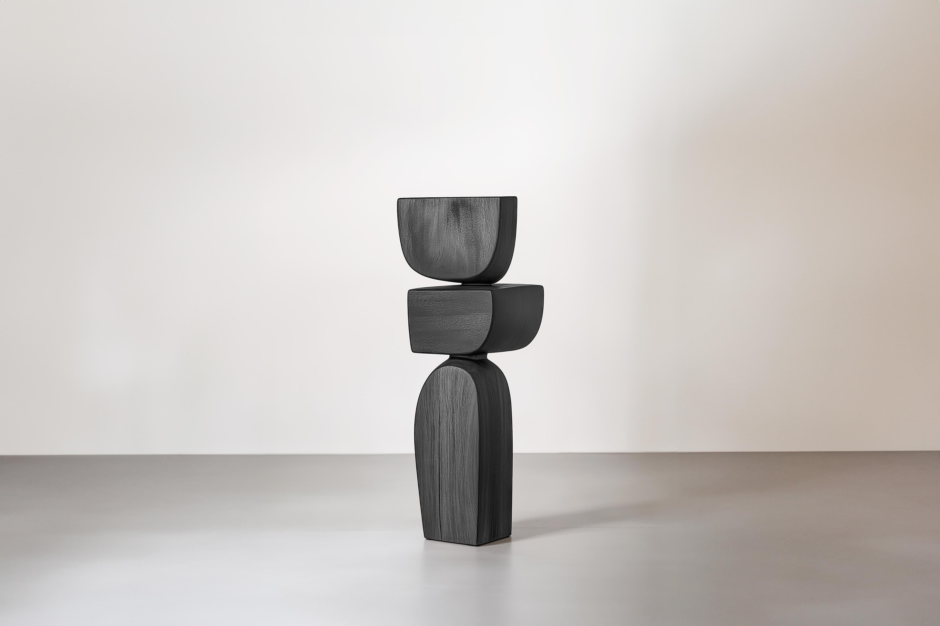Messicano Installazione Artistica Lull No21 - Scultura in legno di NONO per lo Space Contemporaneo in vendita