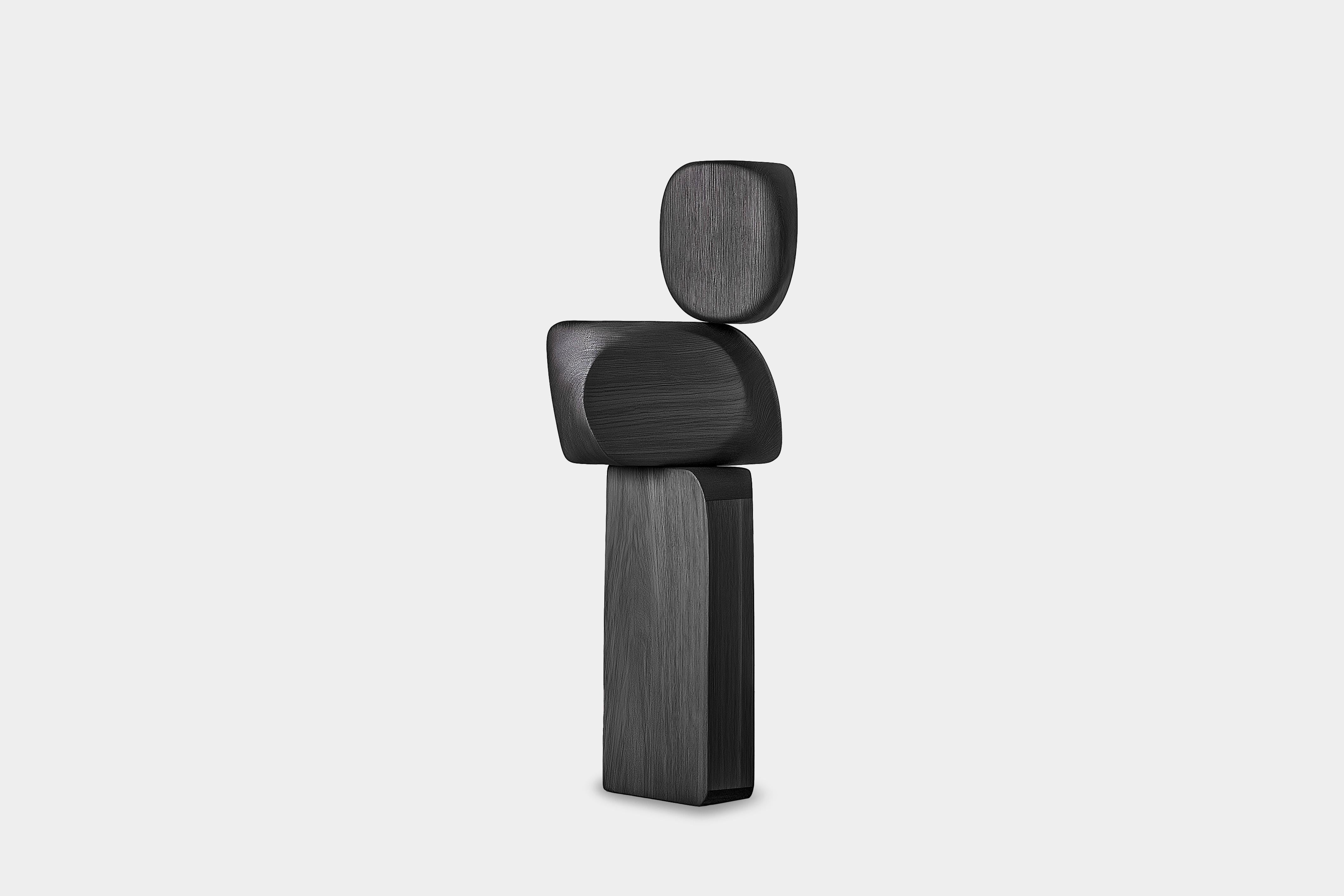 Mid-Century Modern Artistic Installation Lull No37 – NONO’s Contemporary Wooden Sculpture For Sale
