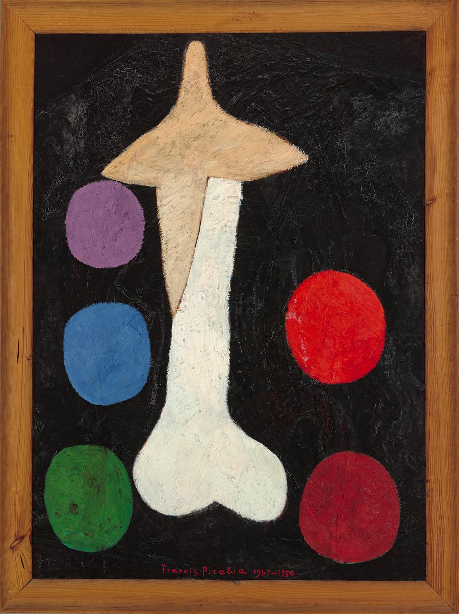 -Wool rug after Francis Picabia (France, 1879 – 1953), “Égoïsme” 1950
-Measures: 210 x 150 cm; 6.9 x 4.9 ft
-Signed lower centre; signed and inscribed with “hors commerce” on verso.
-Edition and publisher are unknown.

The rug was made after the