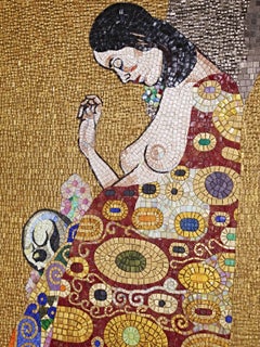 Artistic Mosaic Handmade on Aluminum Panel Dimension and Colors Customizable
