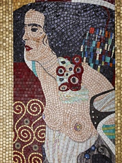 Artistic Mosaic Handmade on Aluminum Panel Dimension and Colors Customizable