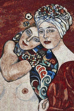 Mosaico Artístico Hecho a Mano en Panel de Aluminio Dimensión y Colores Personalizables