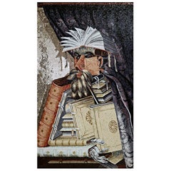 Artistic Mosaic Handmade Portrait Wall Decor Dimension and Colors Customizable