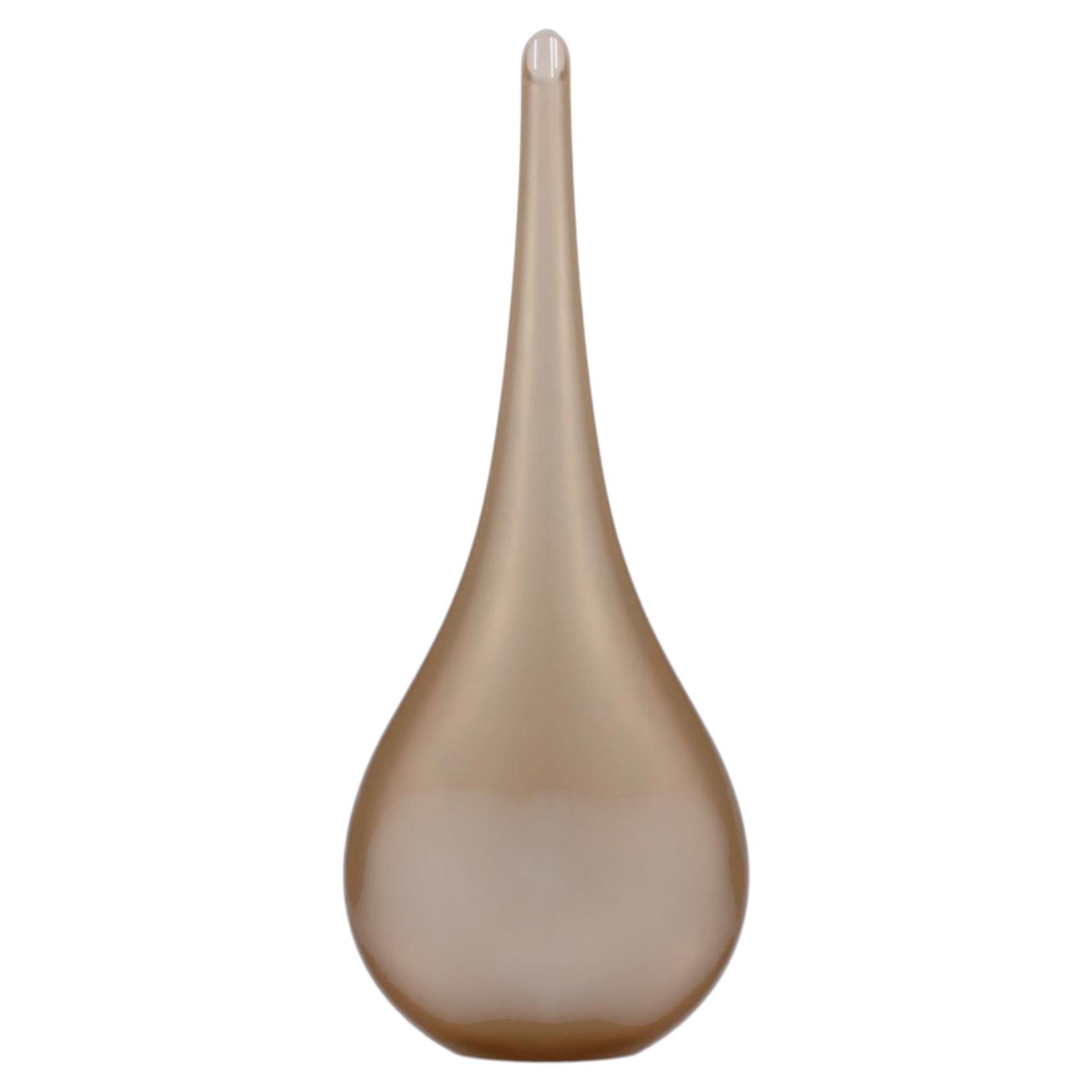 Artistic Murano Glass Vase - Brina Fume