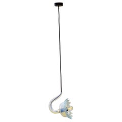 Artistic Pendant 1 Opalino, Murano Glass, Inspiration by Eros Raffael