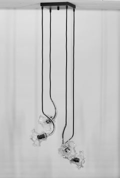 Artistic Pendant 4, Murano Glass, Inspiration by Eros Raffael