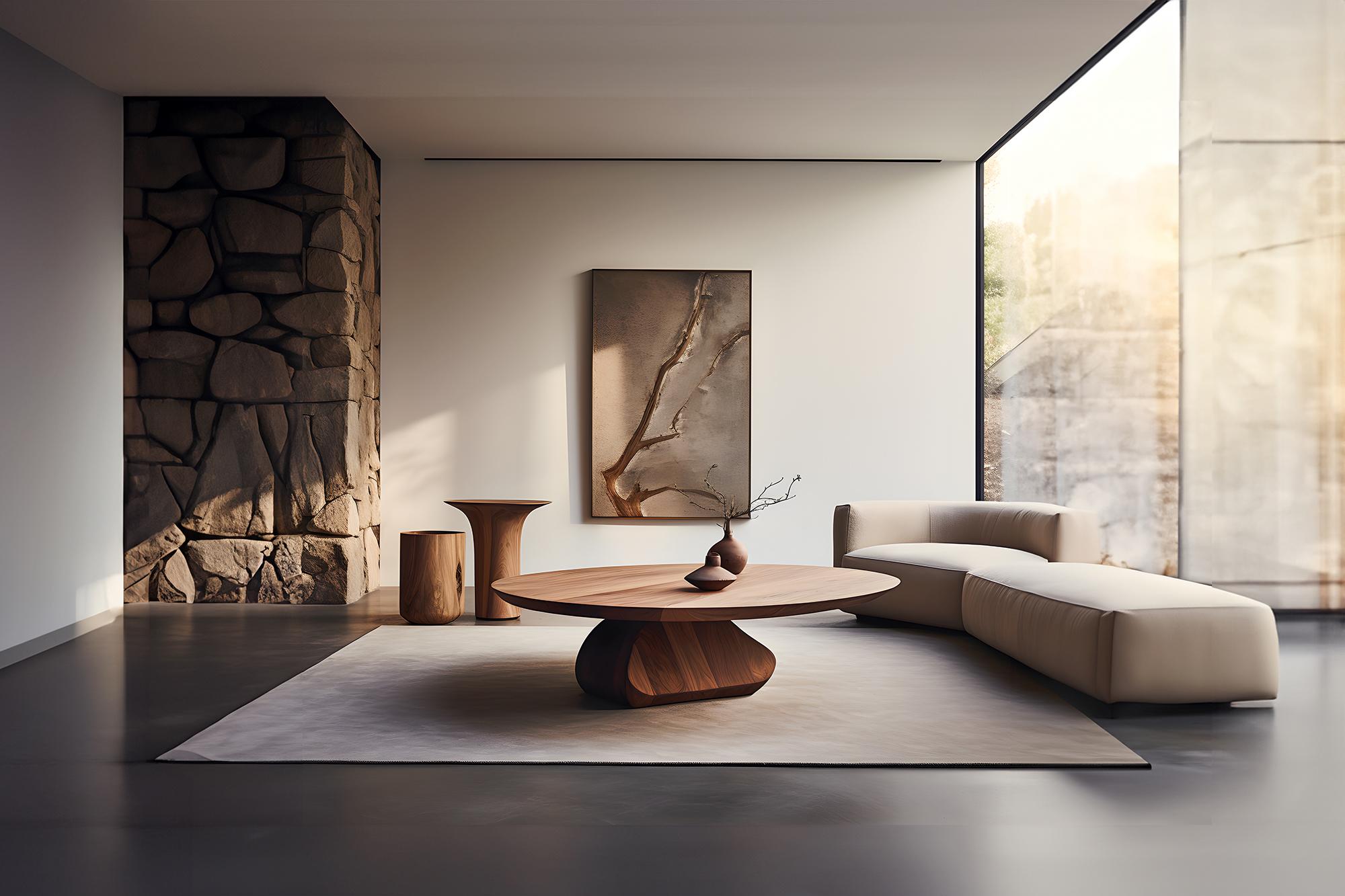Sculptural Coffee Table Made of Solid Wood, Center Table Solace S46 by Joel Escalona


The Solace table series, designed by Joel Escalona, is a furniture collection that exudes balance and presence, thanks to its sensuous, dense, and irregular