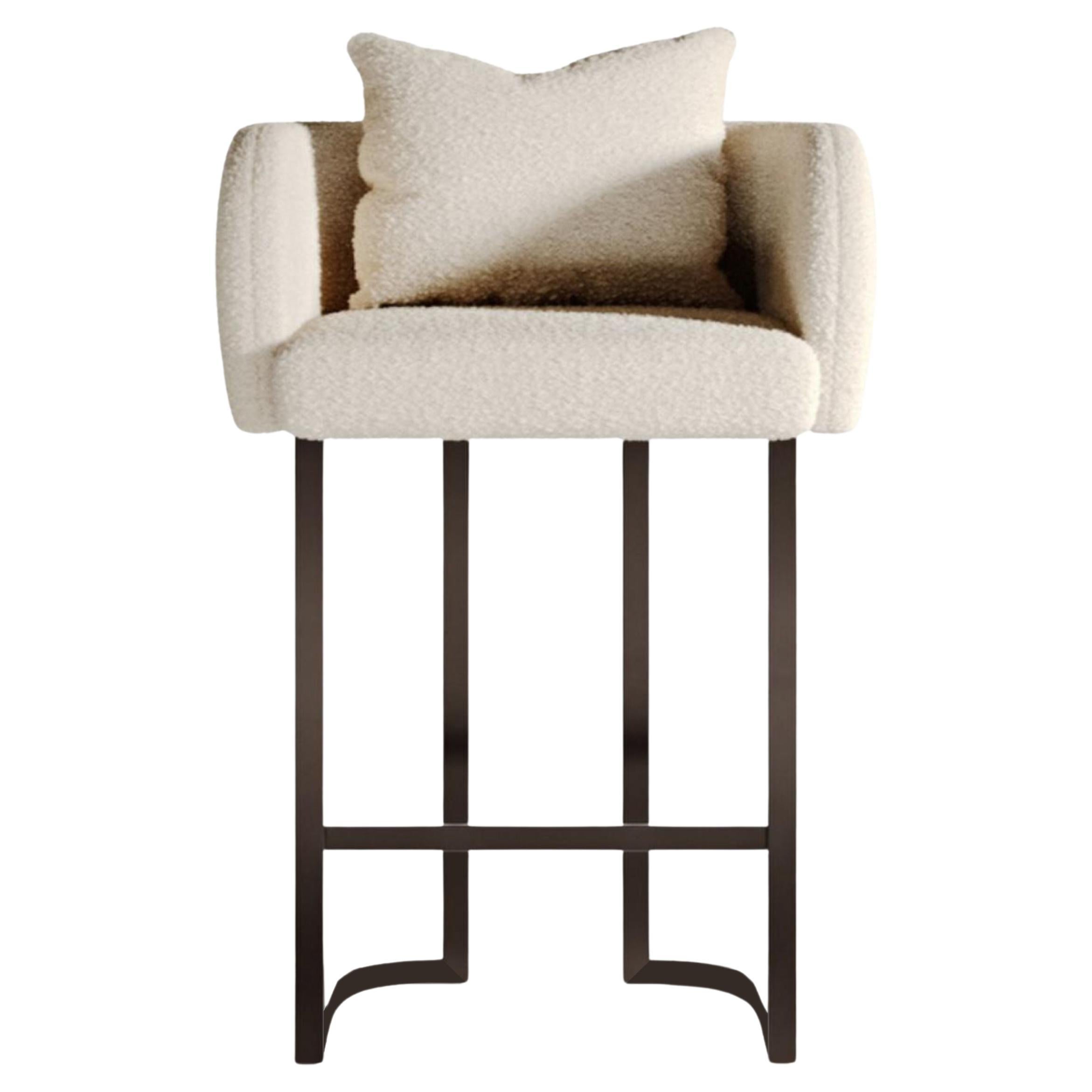 Artistics Upholstery and Wood " Artisan " Tabouret de bar en vente