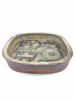 The Artistic Vintage Danish Pottery Bowl aus den 1950er Jahren