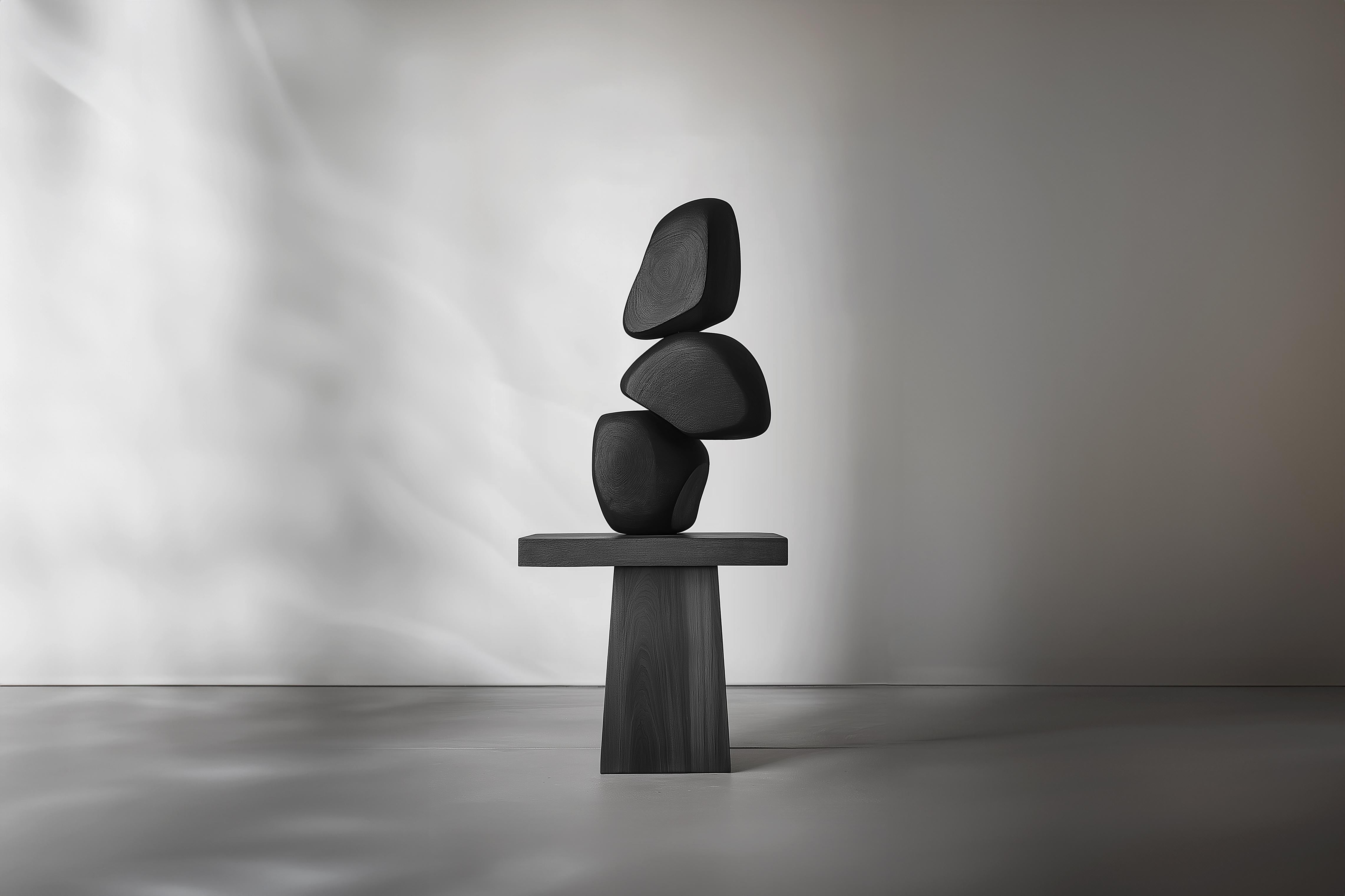 Hand-Crafted Artistic Wooden Sculpture Lull No137 by NONO – Ideal for Luxury Homes For Sale