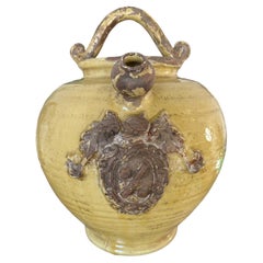 Artistically Agato Scavo Jug Double Handled