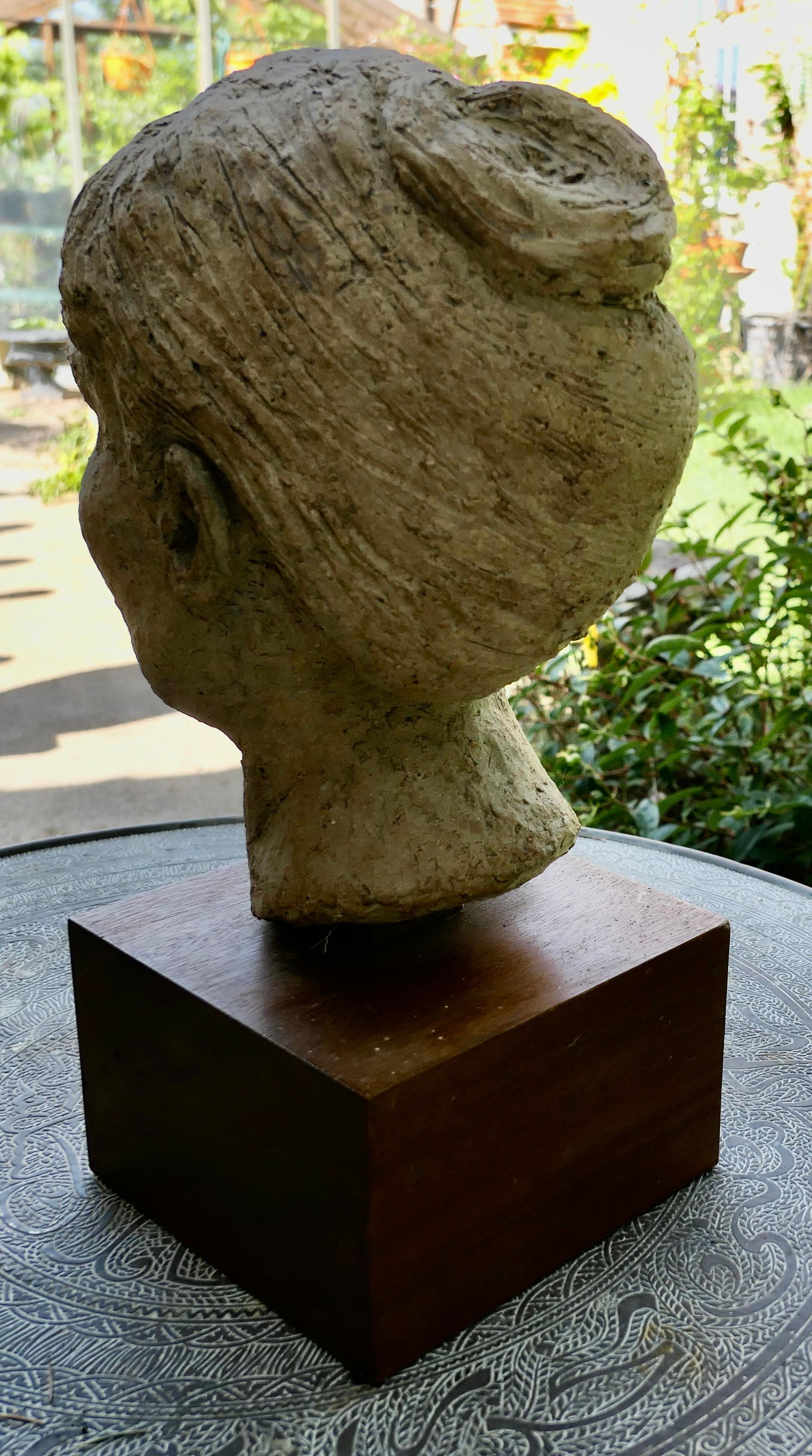   Artist’s Bust of a Woman, not signed    For Sale 1
