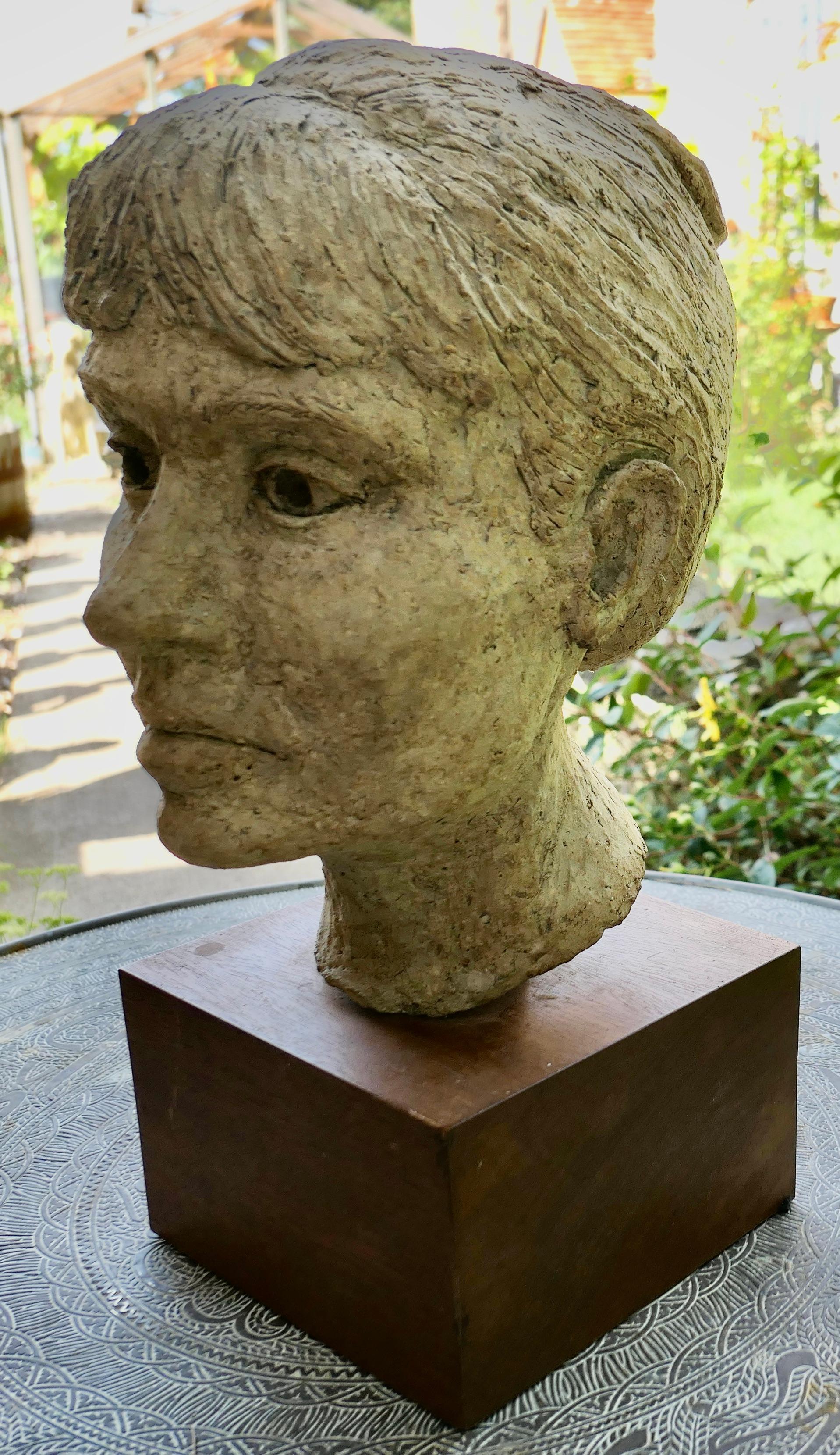   Artist’s Bust of a Woman, not signed    For Sale 2