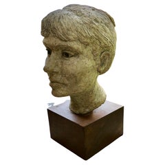   Artist’s Bust of a Woman, not signed   