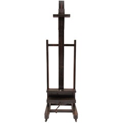 Antique Artists Easel by Leon Berville of Paris