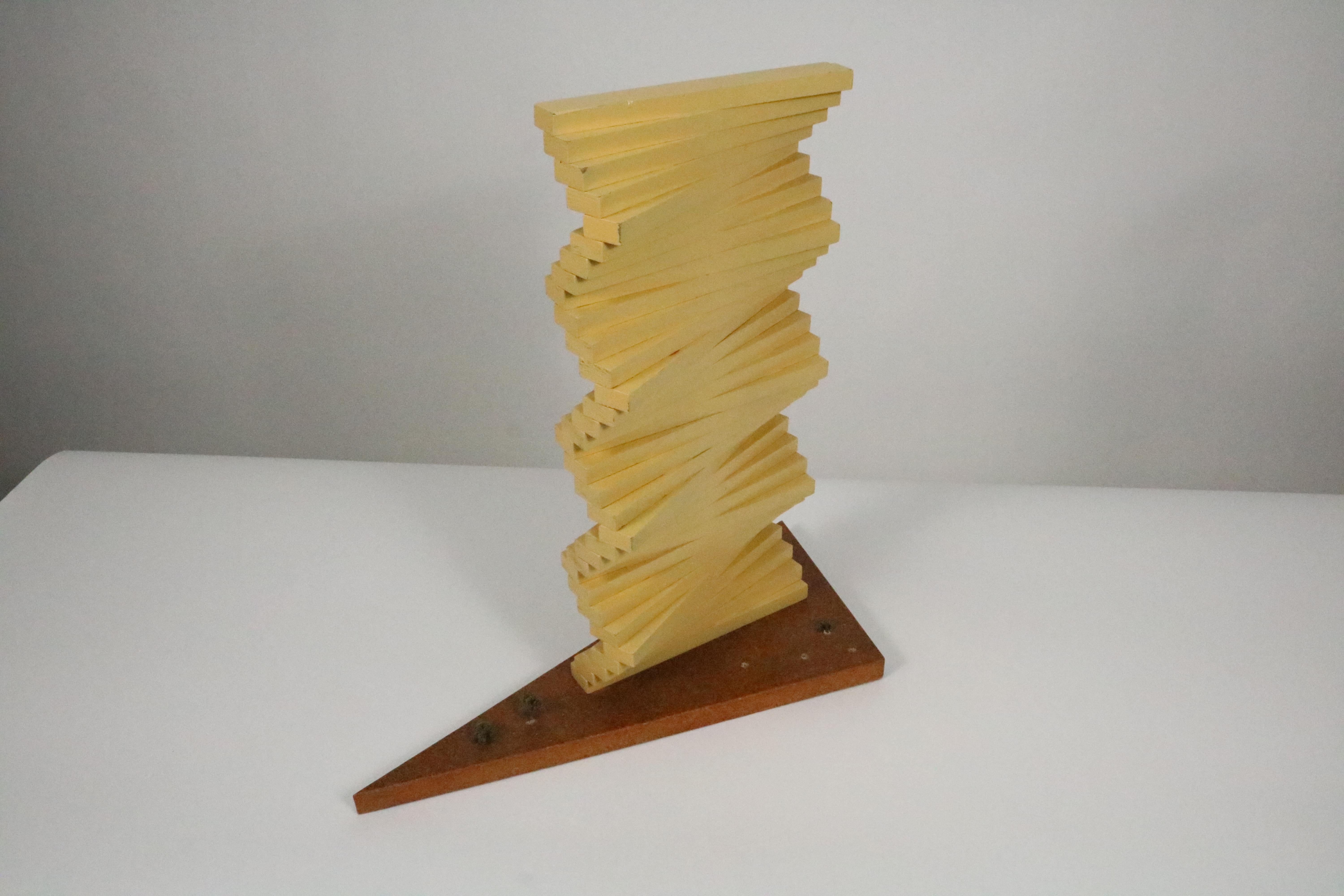 Artist's Maquette for the Articulated Wall Sculpture by Herbert Bayer 1