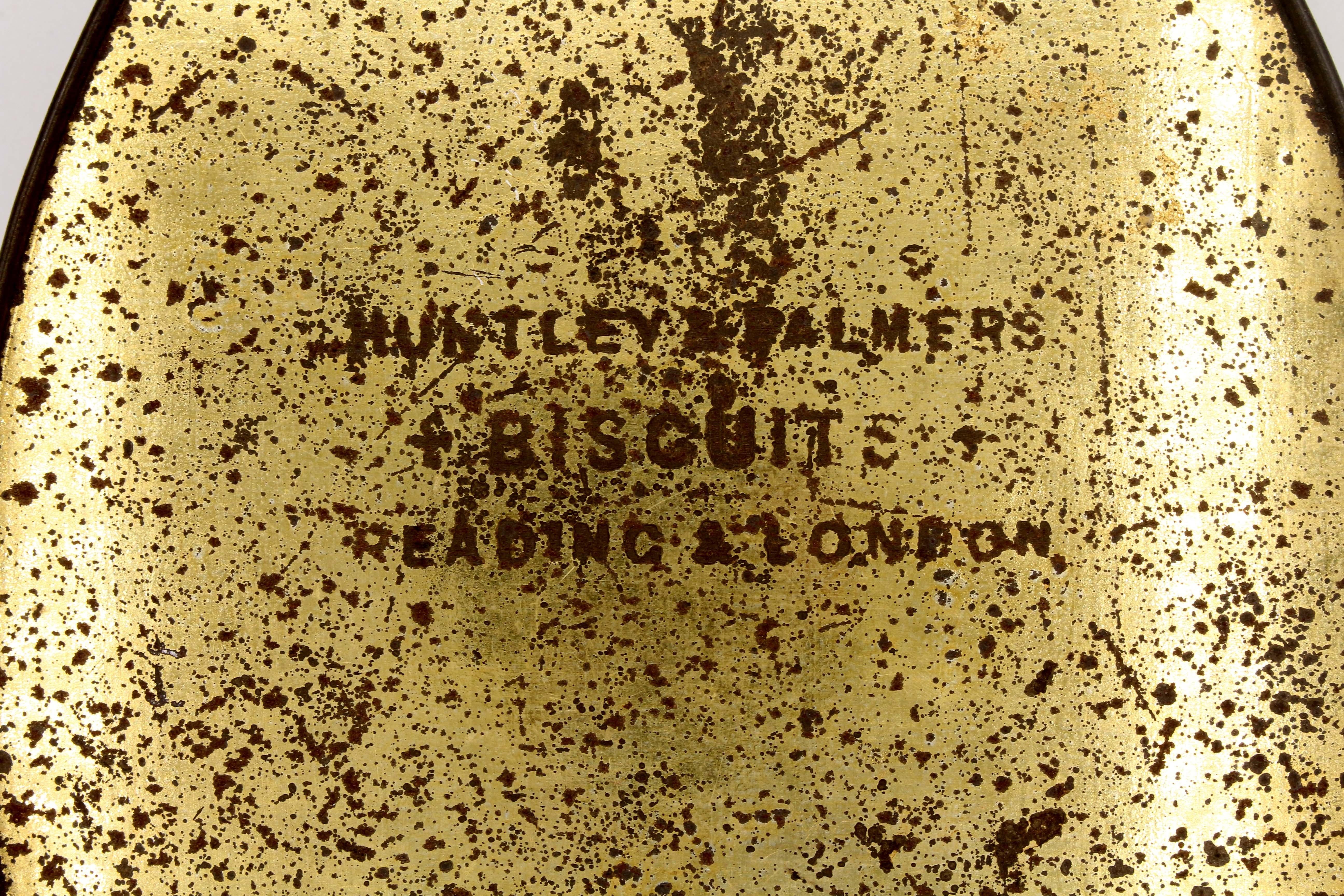 20th Century Artist's Pallette Huntley & Palmer's Biscuit Tin For Sale