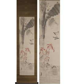 Artists Suiho Yano Showa Period Scroll Japan 20c Artist Nihonga